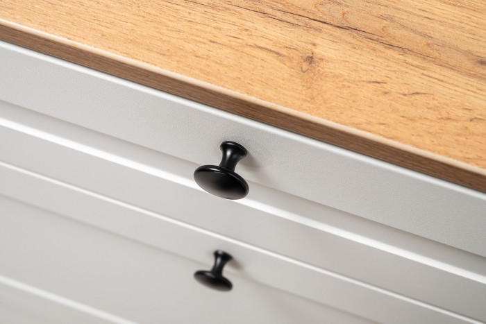 Остин 16.121 Тумба для обуви + 16.121 Тумба д/обуви + 16.121, белый шагрень/серый графит/дуб крафт золотой