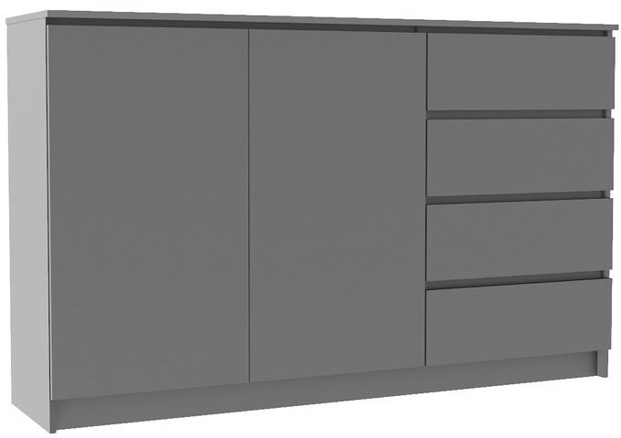 Модульная спальня Мори, композиция 6, графит