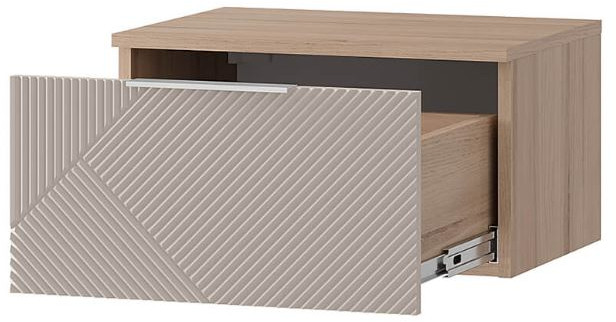 "Эмилия" ТБ-11 тумба прикроватная Дуб смоки/Айриш (MF03)