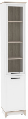 Шкаф книжный Аурелио 10, белый