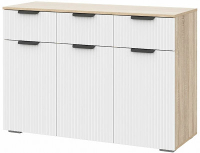 мс Норд КМ03-1200 дуб сонома/Норд Line софт пломбир