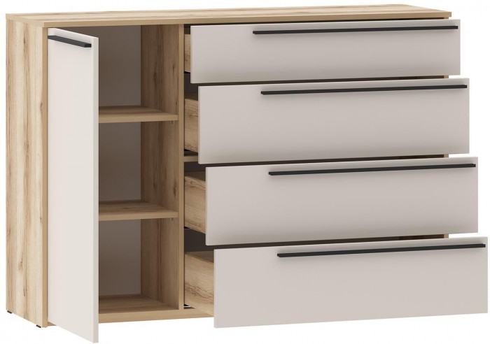 200.24 тумба Арден Дуб Делано / Сантьяго софт