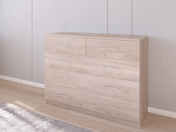 Комод 04/23 120х40х90 Кастелло Серый/Кастелло Серый