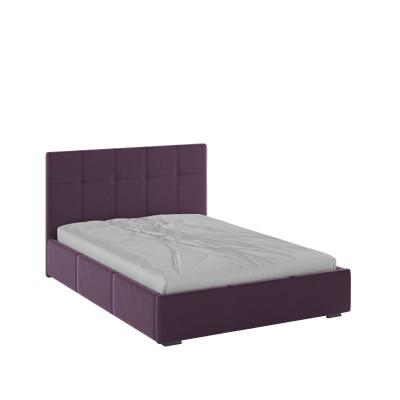 Рио Кровать интерьерная 140 винный квадрат, ортопед