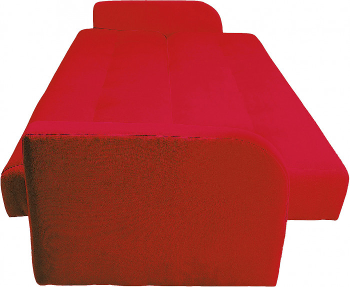 Диван-книжка ЛОНДОН КРАСНЫЙ 140 ЛЮКС, пружинный блок Боннель