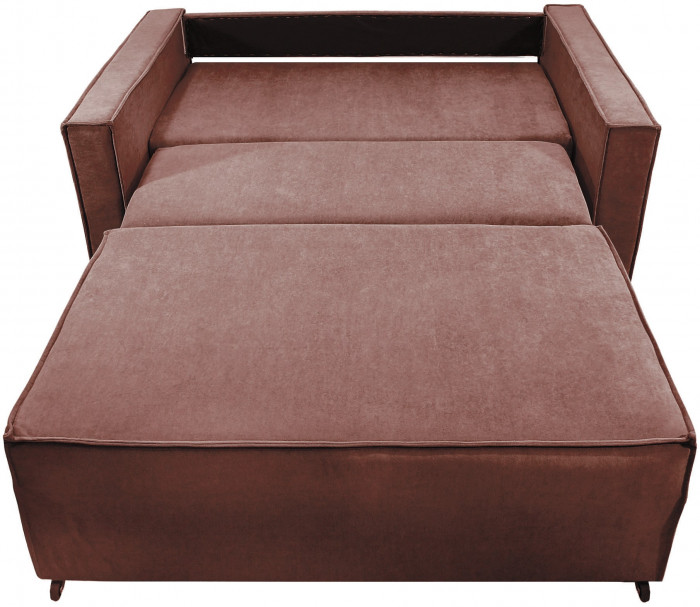 Диван аккордеон Лофт 160 коричневый