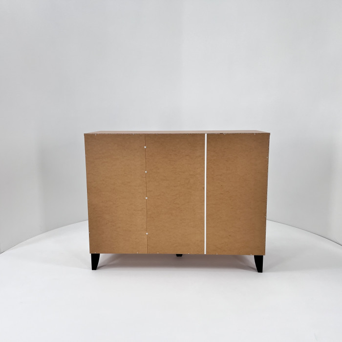 Комод Катрин-12 дуб крафт золотой/графит серый