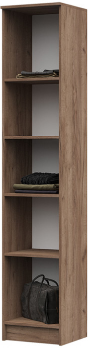 ПН-204 Машенька ЛДСП пенал (400*2020*380) дуб крафт табачный/кашемир