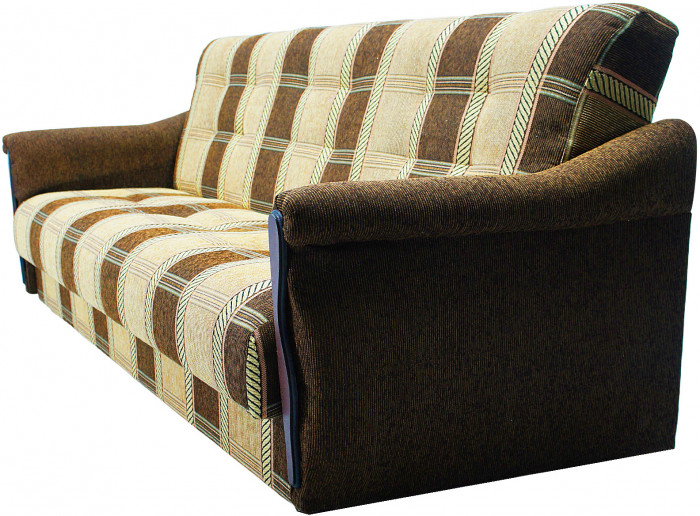 Диван Уют 120 шенилл коричневый ППУ