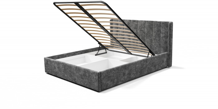 Кровать с подъемным механизмом Версаль КР-18 (1,6м), Грифельный