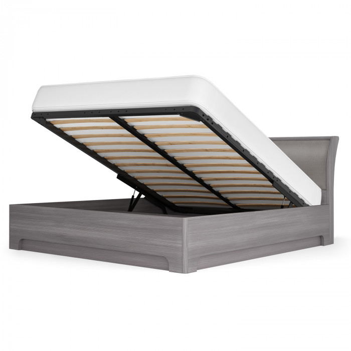 Кровать-3 с подъемным основанием 1800 экокожа Парма Нео