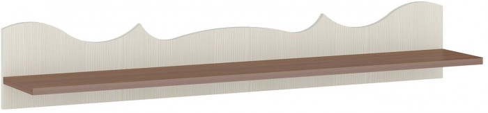 Латте 90-02 Полка Бодега Светлый / Орех Донской