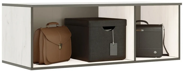 Норд Шкафы угловая композиция, Дуб крафт белый