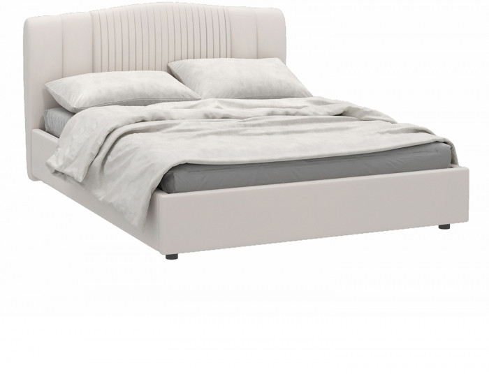 Кровать-12М с подъёмным основанием 1400 слоновая кость