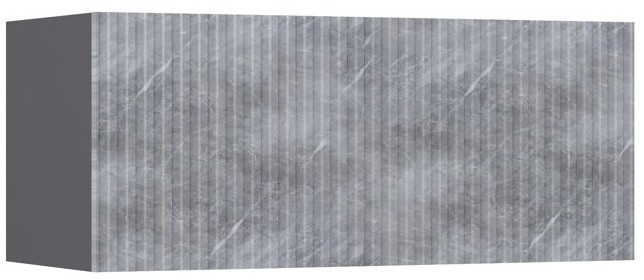 Оливия Тумба навесная №1 (Графит, Графит Софт)