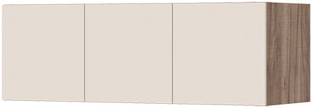 Хелен АН 03 Антресоль 1200 (1200х400х460) кашемир/дуб крафт табачный