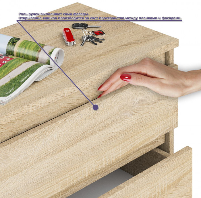 Мори компьютерный стол МС-16 левый + Тумба МТВ1200.1, дуб сонома