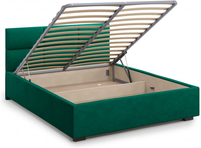 Кровать Bolsena 140 с подъемным механизмом, Velutto 33