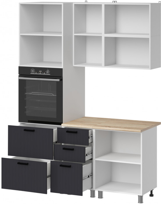 МК Аленушка 1,6м ПД 2 Лотос Сталь,скоба антроцит,сонома