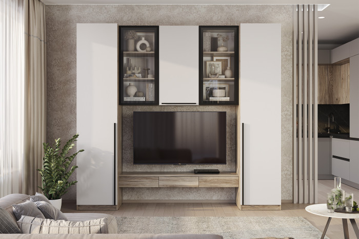 Пенал Урбан ПН-01, Дуб смоки, Кашемир