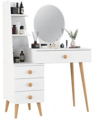 Трюмо 4-25917бел, цвет белый, ШхГхВ 95х43,9х129,2 см., НЕ универсальная сборка