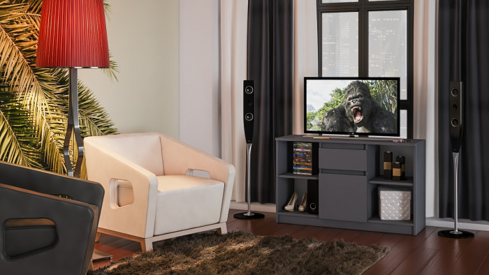 Мори Тумба ТВ МТВ1204.1, графит