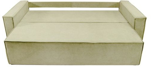 Диван-еврокнижка Лофт Люкс 140, велюр бежевый