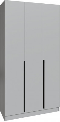 Шкаф Мадрид (1,2) с 3 ящ. внутри без зеркала, Камень серый