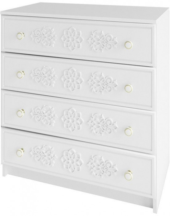 Модульная детская KI-KI композиция 6, Белый/Белое дерево