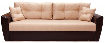 Диван еврокнижка Амстердам 160 рогожка бежевая