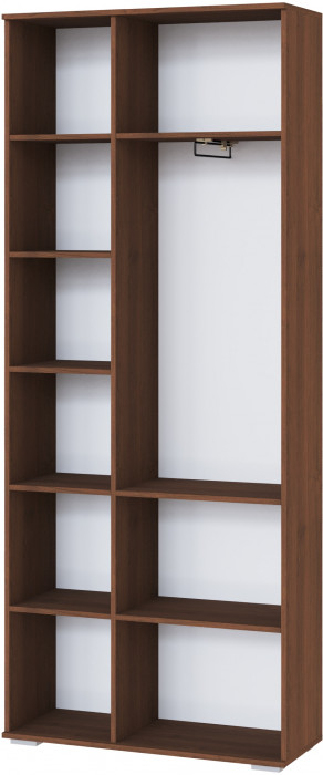 Ливорно Шкаф комбинированный с зеркалом ЛШ-9 орех донской