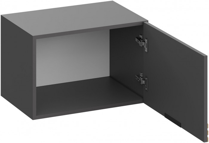 Модульная Прихожая Нао, набор №9, Графит/Графит, Дуб вотан, Simple 27