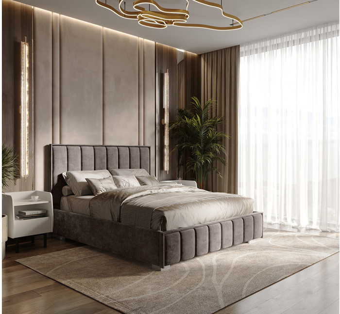 Кровать с подъемным механизмом Мирабель КР-16 (1,6м), Маренго