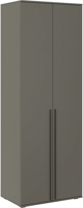 Норд Шкаф двухстворчатый 800 + Антресоль 800 Дуб Крафт белый