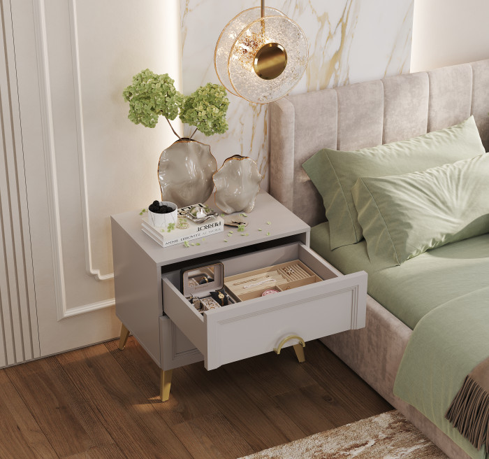 Тумба прикроватная "Эстетика" ТБ-12 Кашемир