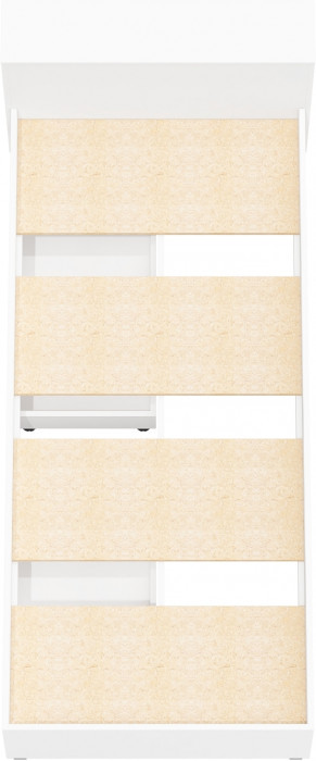 Ксения Кровать с ящиками 0900, цвет белый, ШхГхВ 96,4х221,6х72 см., сп.м. 900х2000 мм., без матраса, основание есть, универсальная сборка