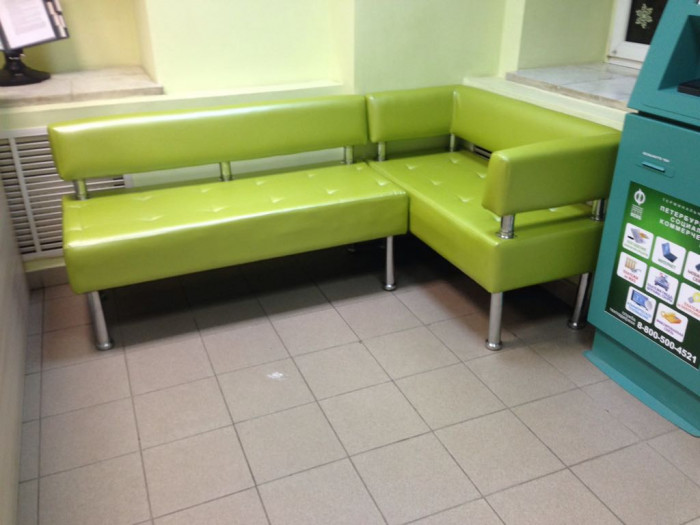 Диван business 1000х800х580 экокожа 10 цветов