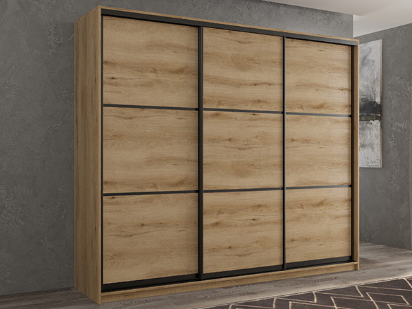 Шкаф-купе Кааппи 4 Эвок Прибрежный 180х60х230 см