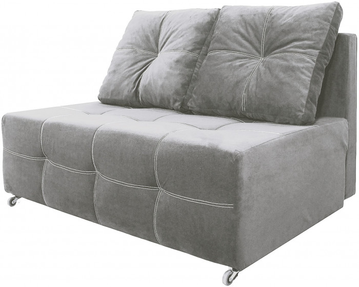 Диван аккордеон Марс Мини велюр серый 160