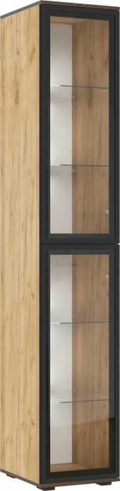 Норд Шкафы 800 + Пенал-стекло 400, Дуб крафт