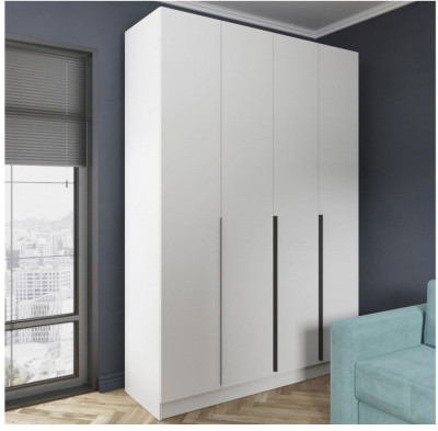 Шкаф Мадрид 1600 без зеркала белый