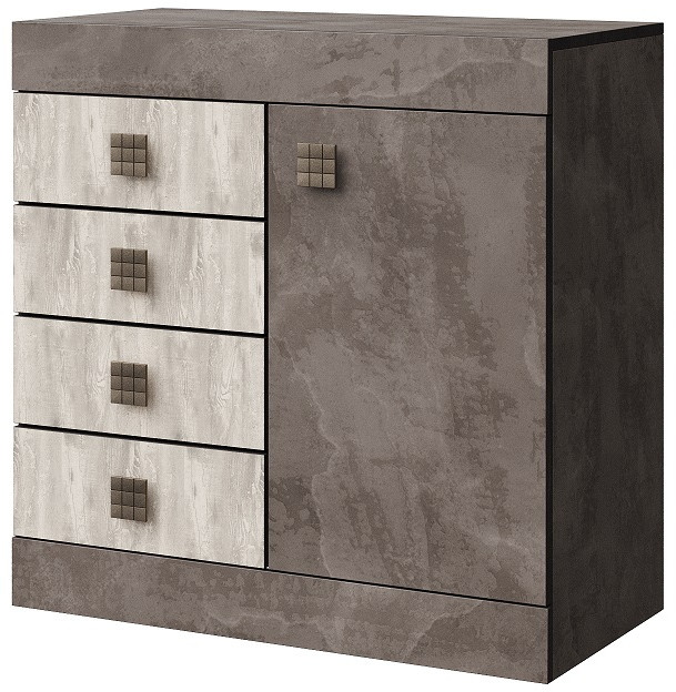 Набор мебели для гостиной "Лондон", набор 3 - Оникс/Бетон пайн светлый