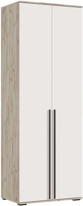 Норд Шкаф 2-х створчатый 800, Крафт серый/Кашемир