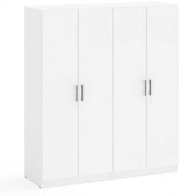 Два Шкафа С-МД-СК9Ш к компьютерному столу С-МД-СК9, цвет белый шагрень, ШхГхВ 140х45х160 см.