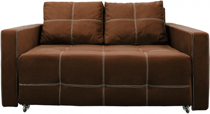 Диван аккордеон Лофт Мини 160 коричневый