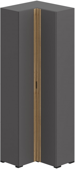 Прихожая Нао, набор №11, Дуб вотан/Графит, Вотан, Simple 27