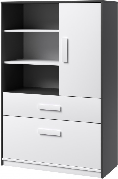 Подростковая Кэнди, композиция 1, графит/белый