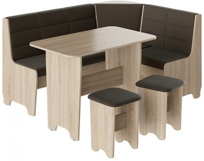 Техас Кухонный уголок Исп.2 (Венге/Кашемир Крем)