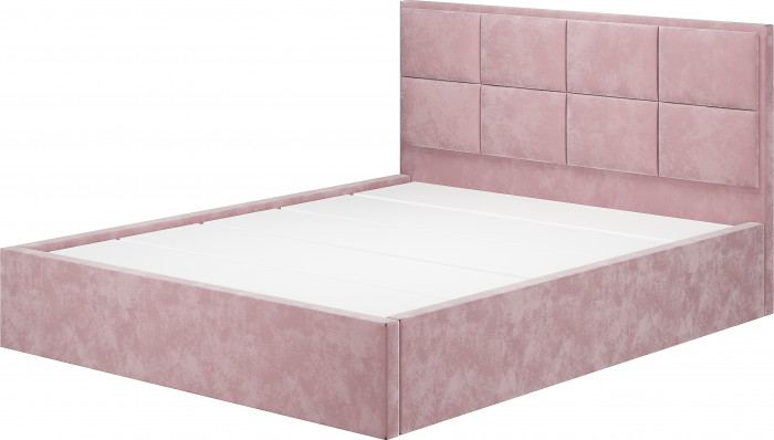 Кровать 160х200 с настилом ЛДСП Линда КР-16, Шарли Пинк