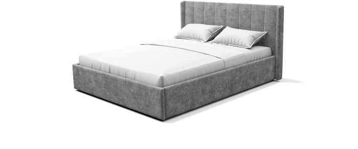 Кровать с подъемным механизмом Версаль КР-18 (1,6м), Хром